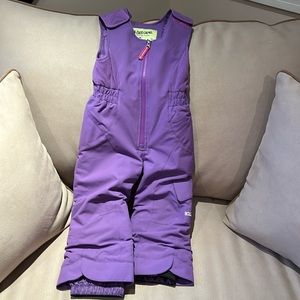 Boulder Gear toddler size 3 snow pants in color, purple